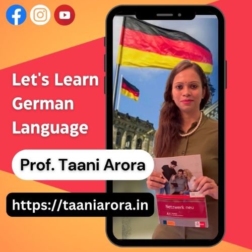 Master Spoken German with Prof. Taani Arora